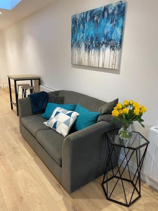 Stylish 1 Bedroom Studio Outdoor Area And Hot Tub Bournemouth Luaran gambar